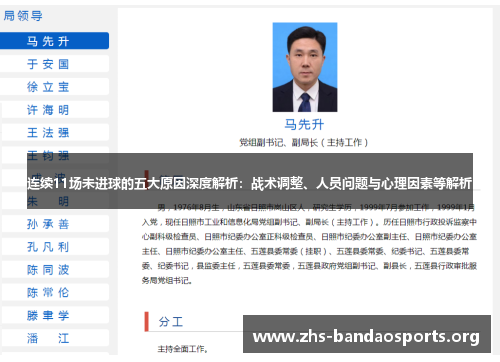 连续11场未进球的五大原因深度解析：战术调整、人员问题与心理因素等解析